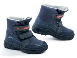 Befado 615X005 navy dětské zimní boty