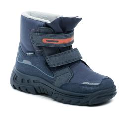 Befado 615Y005 navy dětské zimní boty