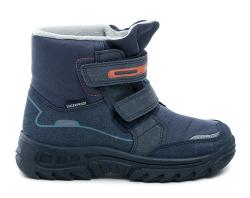 Befado 615Y005 navy dětské zimní boty