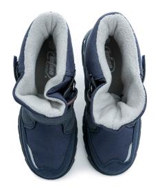 Befado 615Y005 navy dětské zimní boty