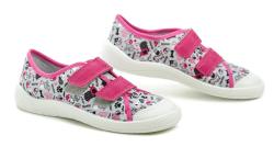 Befado 772y005 růžové dětské tenisky na suchý zip