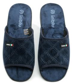 Befado Inblu 155M002 modré pánské papuče