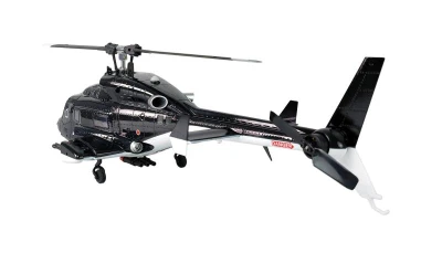 Amewi Bell 222 Airwolf Pro černo-bílý 6kanálový RC vrtulník s gyroskopem 3D/6G RTF