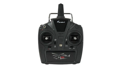 Amewi Bell 222 Airwolf Pro černo-bílý 6kanálový RC vrtulník s gyroskopem 3D/6G RTF