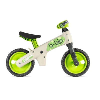 BELLELLI BALANCE BIKE - B-BIP, zeleno šedé dětské odrážedlo