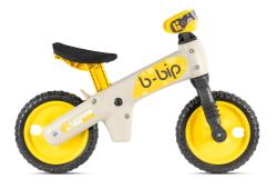 BELLELLI BALANCE BIKE - B-BIP, žlto sivé detské odrážadlo