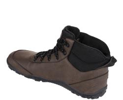 Bennon Barefoot Black/brown Winter High zimní obuv