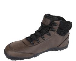 Bennon Barefoot Black/brown Winter High zimní obuv