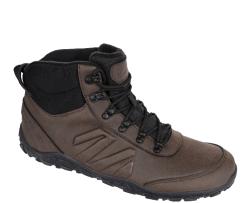 Bennon Barefoot Black/brown Winter High zimní obuv