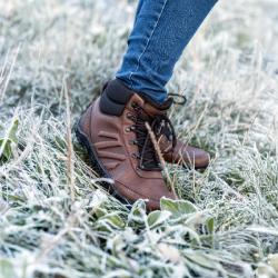Bennon Barefoot Black/brown Winter High zimná obuv