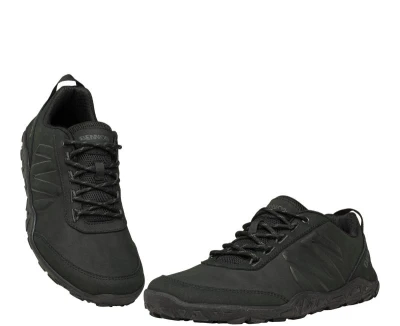 Bennon Barefoot Leather Graphite black barefooty