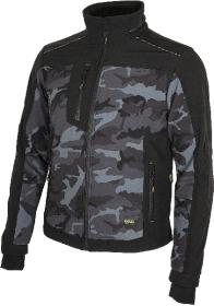 Bennon CAMOS Bunda black/grey