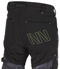 Bennon CAMOS Trousers black/grey