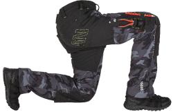 Bennon CAMOS Trousers black/grey