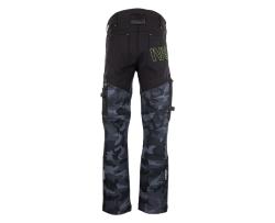 Bennon CAMOS Trousers black/grey