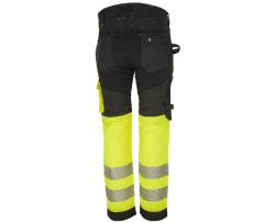 Bennon EREBOS žluté pánské pracovní kalhoty třídy 1 HI-VIS