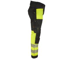 Bennon EREBOS žluté pánské pracovní kalhoty třídy 1 HI-VIS