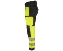 Bennon EREBOS žluté pánské pracovní kalhoty třídy 1 HI-VIS
