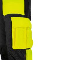 Bennon EREBOS žluté pánské pracovní kalhoty třídy 1 HI-VIS