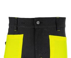 Bennon EREBOS žluté pánské pracovní kalhoty třídy 1 HI-VIS