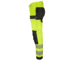 Bennon EREBOS žluté pánské pracovní kalhoty třídy 2 HI-VIS