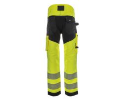 Bennon EREBOS žluté pánské pracovní kalhoty třídy 2 HI-VIS