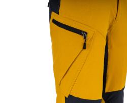 Bennon FOBOS okrové/šedé pracovní strečové kalhoty