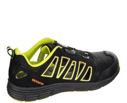 Bennon REBEL S1P ESD ATOP Green Low sandály