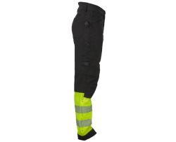 Bennon REFLECTOS Trousers black/yellow