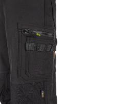 Bennon REFLECTOS Trousers black/yellow