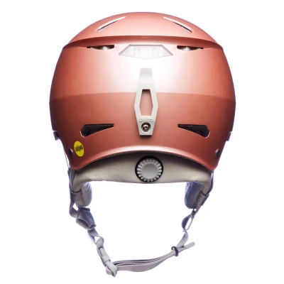 Bern Hendrix MIPS metallic rose gold hatstyle snowboardová helma