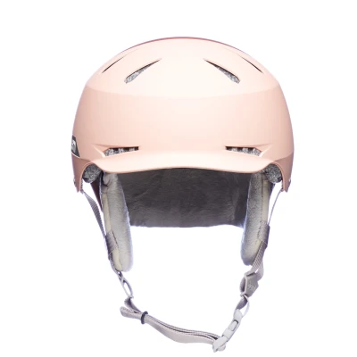 Bern Hendrix MIPS metallic rose gold hatstyle snowboardová helma