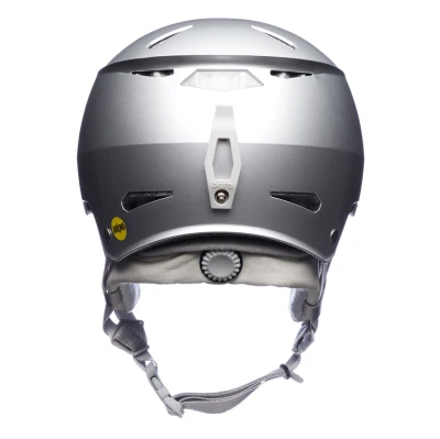 Bern Hendrix MIPS metallic silver hatstyle snowboardová helma