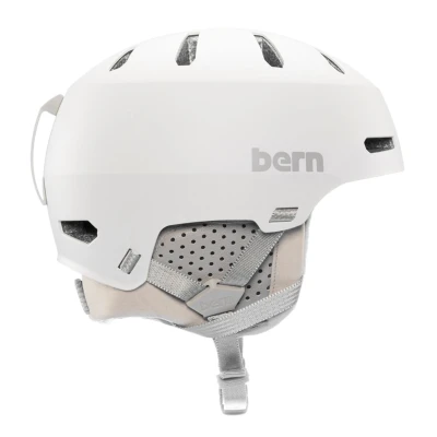 Bern Macon 2.0 matte white snowboardová helma