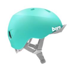 Bern Nina DVRT satin turquoise dívčí přilba na kolo a skate