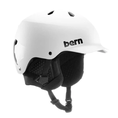 Bern Watts Classic matte white snowboardová helma