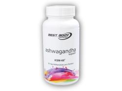Best Body Nutrition Ashwagandha KSM-66 60 kapslí 25mg withanolide Best Body Nutrition Ashwagandha KSM-66 60 kapslí 25mg withanolide