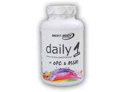 Best Body Nutrition Daily one + OPC + MSM 100 kapsúl
