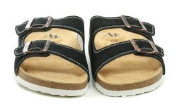 Best Feet BY-113-16-99 černé pánské nazouváky