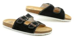 Best Feet BY-113-16-99 černé pánské nazouváky