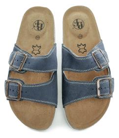 Best Feet BY-113-17-99 modré pánske nazúvaky