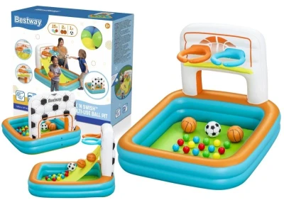 Bestway 52728 multifunkční bazének s hrami 120x107x84 cm (VÝPRODEJ)