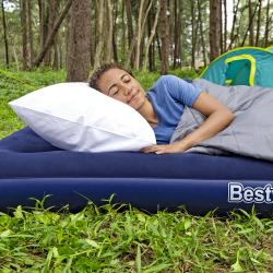 Bestway Air Bed Klasik Full dvoulůžko modrá 191 x 137 x 22 cm 67002