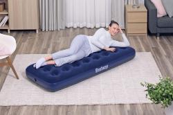 Bestway Air Bed Klasik Jr. Twin jednolůžko modrá 185 x 76 x 22 cm 67000