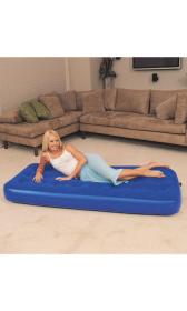 Bestway Air Bed Klasik Twin jednolůžko modrá 188 x 99 x 22 cm 67001 POUZE modrá (VÝPRODEJ)