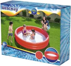 Bestway Baby bazén nafukovací kruhový 3 komory 183x33cm 3 barvy 51027