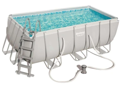 Bestway Bazén Power Steel Frame 4,12 x 2,01 x 1,22 m - 56456 Bestway Bazén Power Steel Frame 4,12 x 2,01 x 1,22 m - 56456