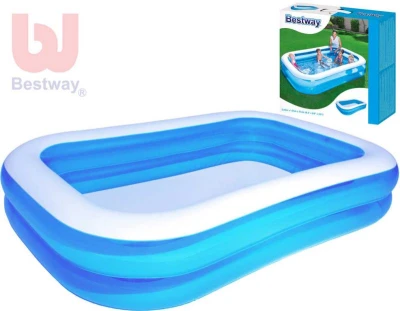 Bestway Bazén rodinný Family 269 x 175 x 51cm obdelník Bestway Bazén rodinný Family 269 x 175 x 51cm obdelník