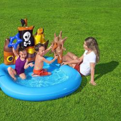 Bestway Nafukovací bazén 52211 SHIPS AHOY 140 x 130 x 104 cm