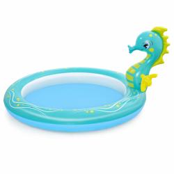 Bestway Nafukovací bazének 53114 SEAHORSE SPRINKLER 188 x 160 x 86 cm
